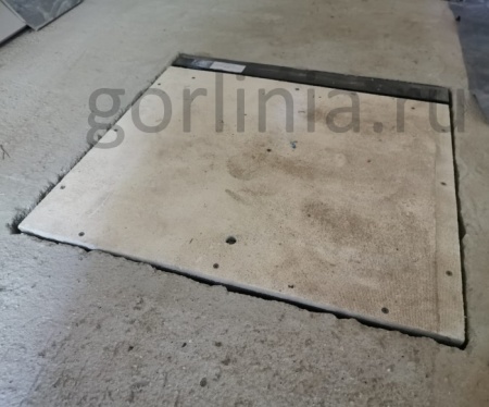 Люк напольный Стелс-КУ 900*700п короб утепленное исполнение